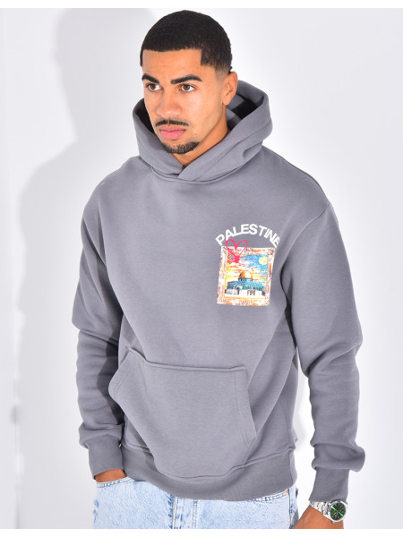 Sweat à capuche "Palestine"