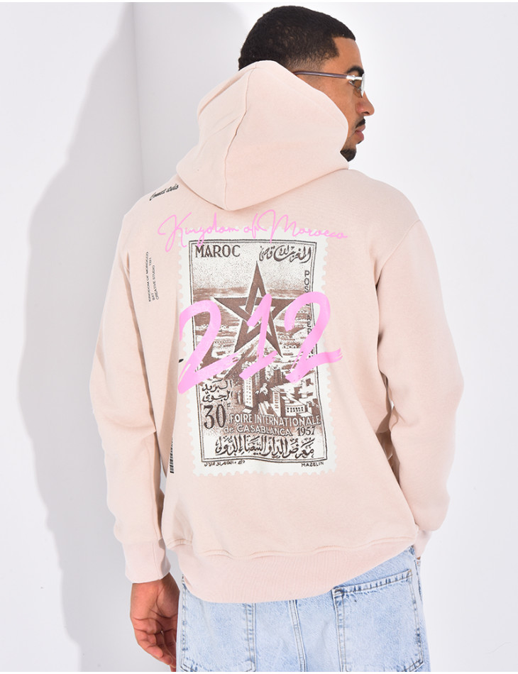 Sweat à capuche "Maroc 212"