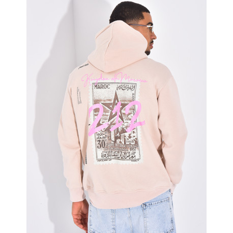 Sweat à capuche "Maroc 212"