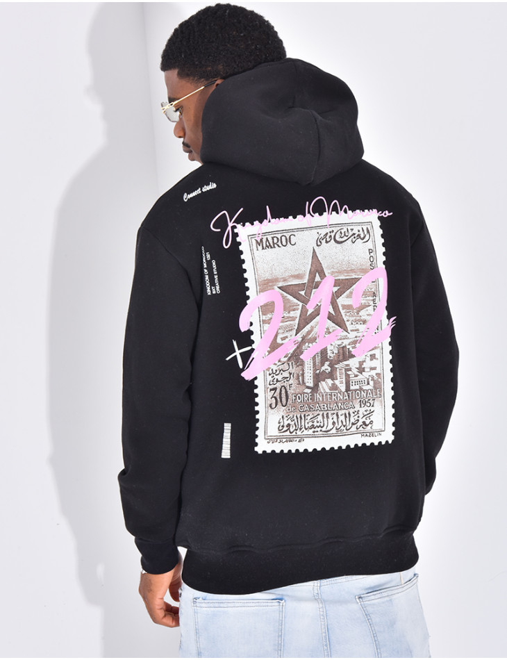Sweat à capuche "Maroc 212"