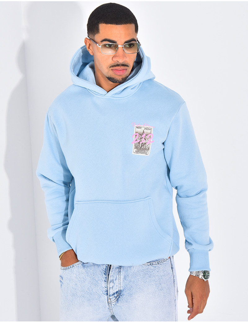 Sweat à Capuche 'Maroc Dima Maghrib' - Fierté Marocaine, Coupe Classique, Pour Supporters Et Amoureux Du Maroc - 2