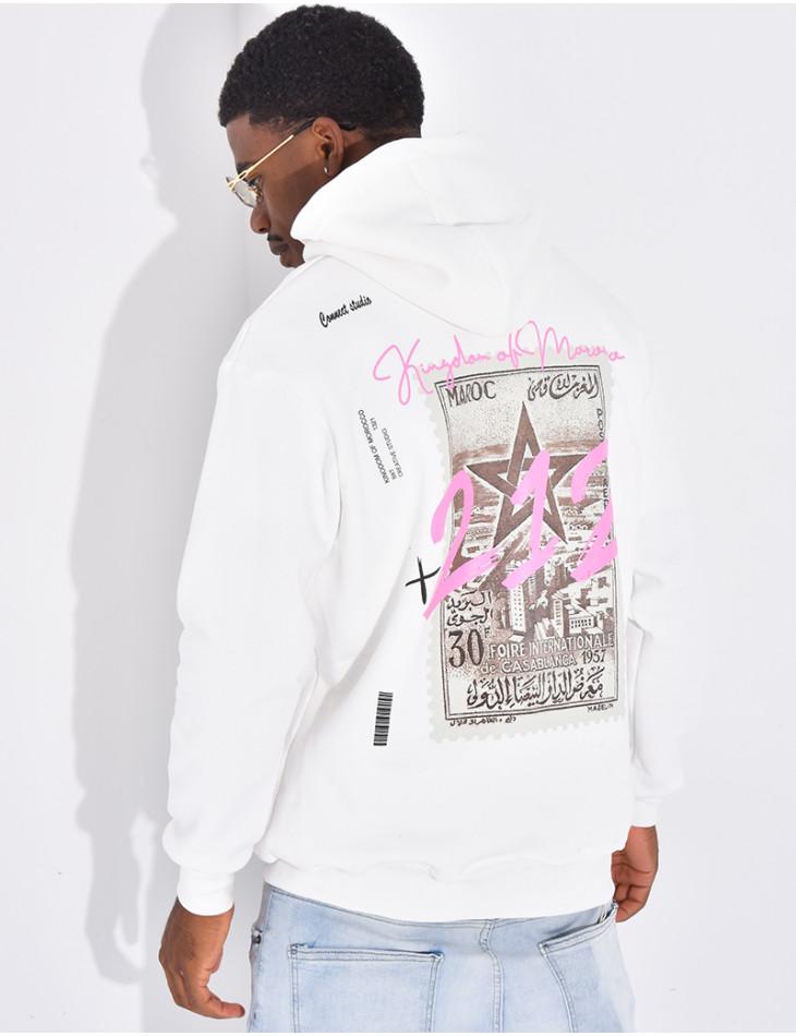 Sweat à capuche "Maroc 212"