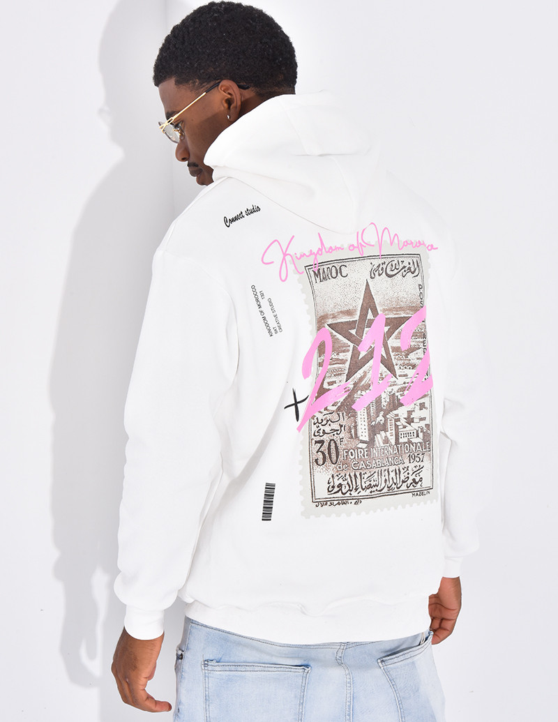 Sweat à capuche "Maroc 212"