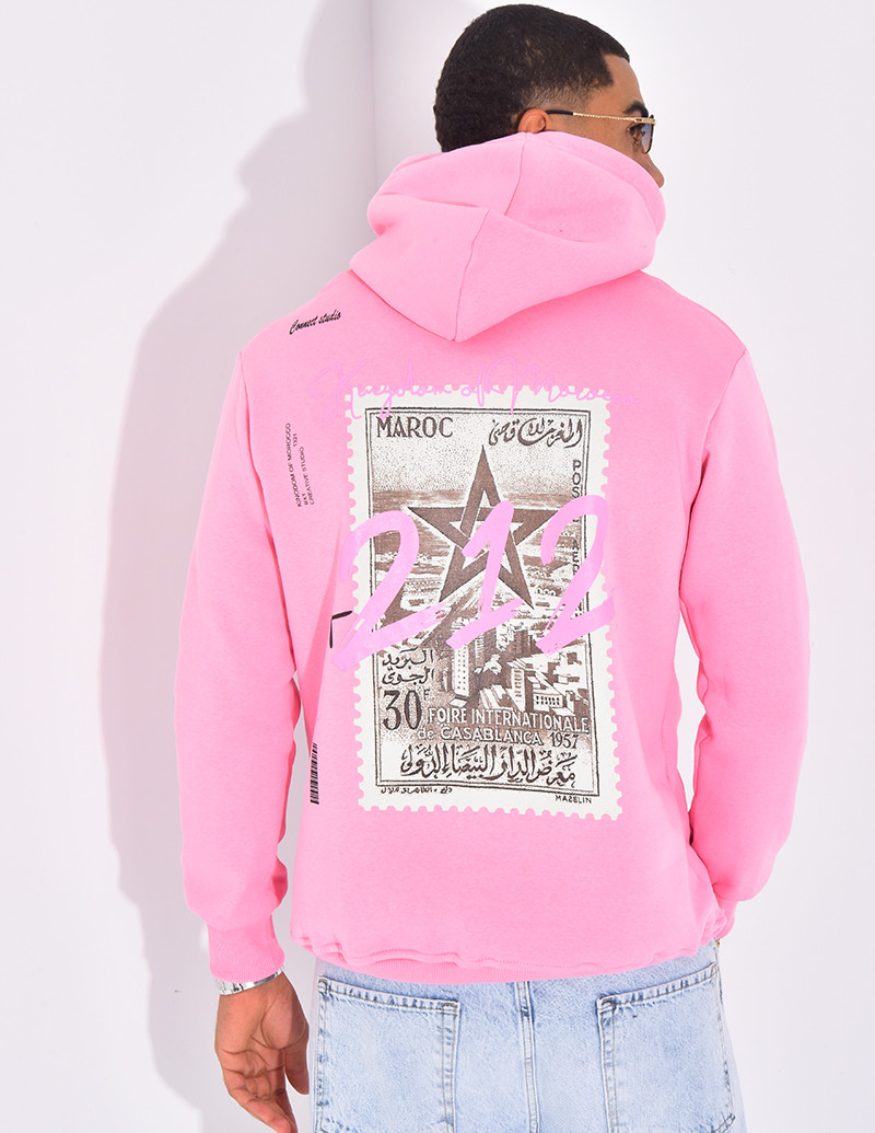Sweat à capuche "Maroc 212"