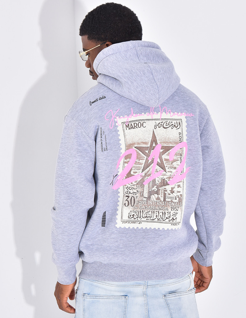 Sweat à capuche "Maroc 212"