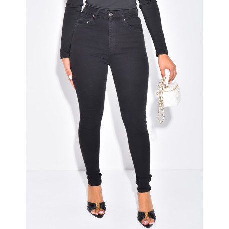 Skinny Jeans ultra hohe Taille stretchy