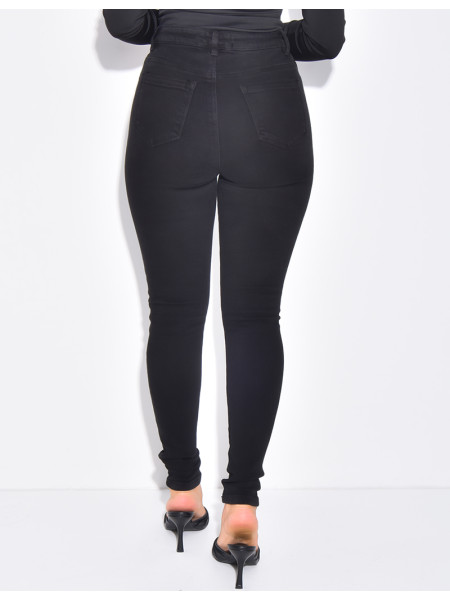 Jeans skinny ultra taille haute stretchy