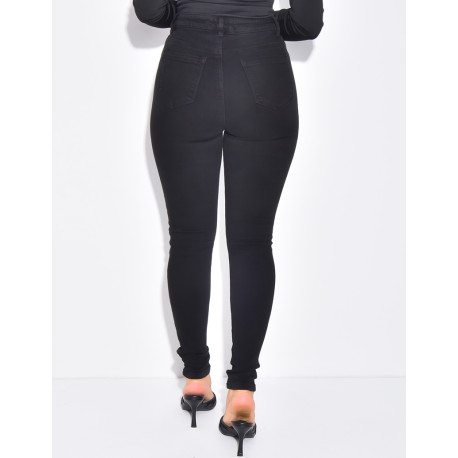 Jeans skinny ultra taille haute stretchy