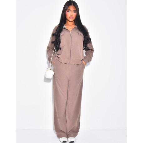 Ensemble tout doux pantalon et veste
