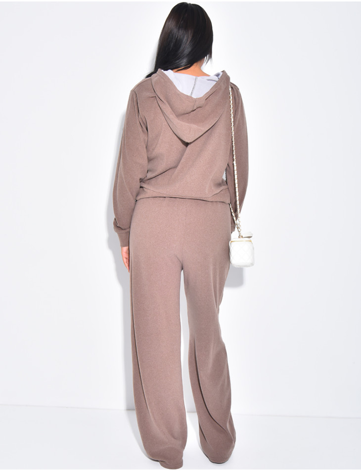 Ensemble tout doux pantalon et veste