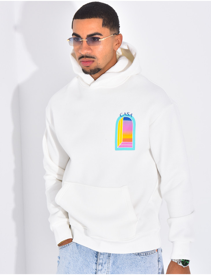 Sweat à capuche "Casa"