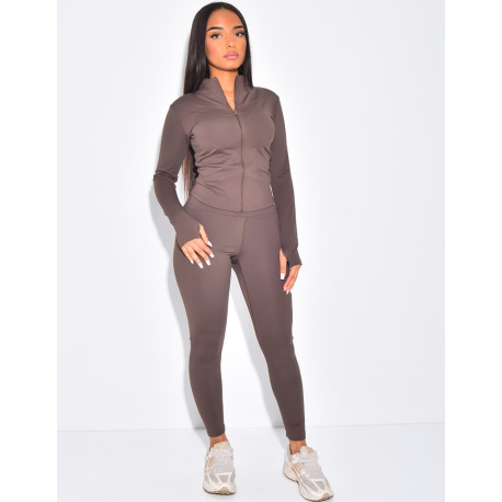 Sports vest and leggings set