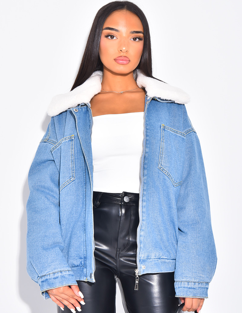 Veste style bombers en...