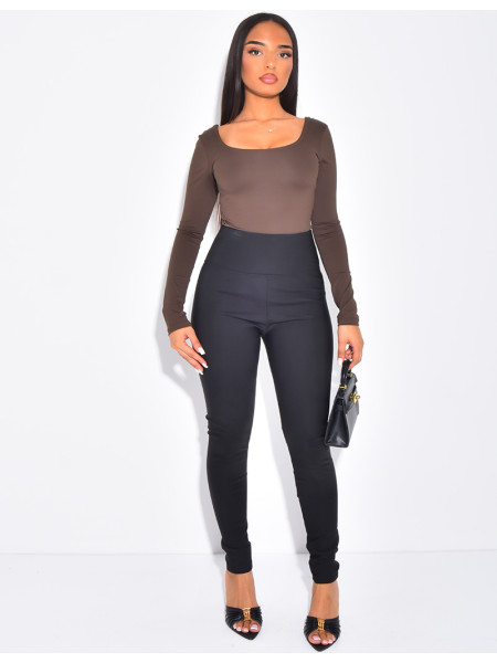 Legging taille haute intérieur polaire gainant