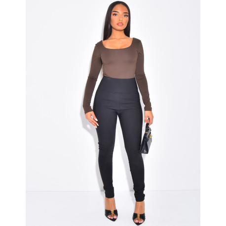 Legging taille haute intérieur polaire gainant