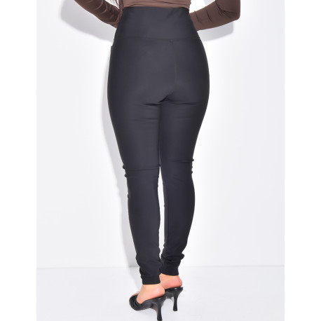 Legging taille haute intérieur polaire gainant