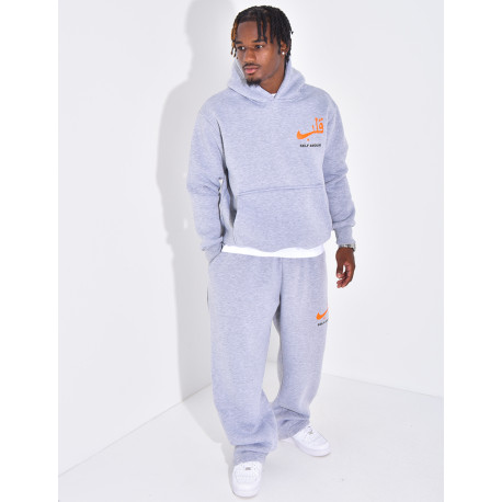 Ensemble molletonné pantalon et sweat "Self amour"