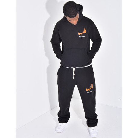 Ensemble molletonné pantalon et sweat "Self amour"