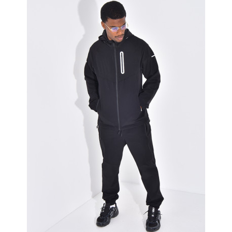 Ensemble fin bi-color pantalon et veste à capuche