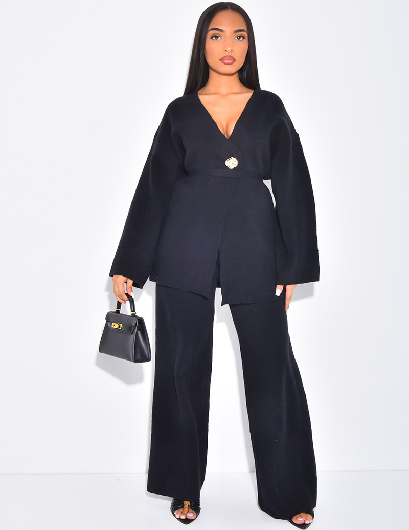 Two-piece set with pants...