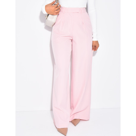 Pantalon de tailleur coupe large