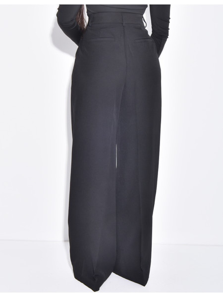 Pantalon de tailleur coupe large