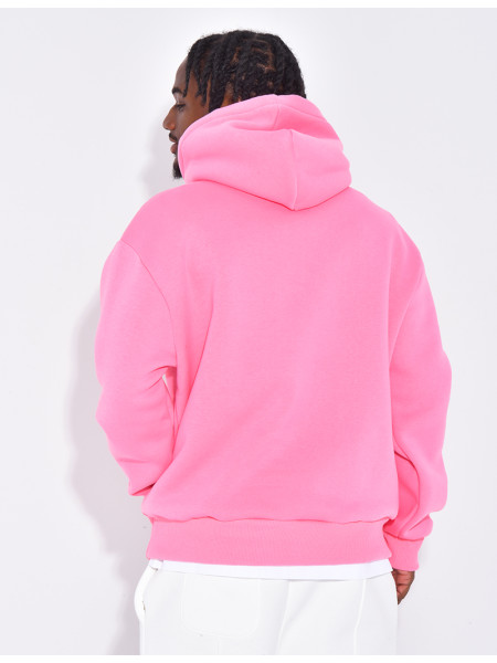 Sweat à capuche avec coeurs