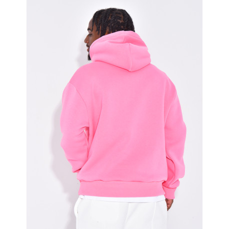 Sweat à capuche avec coeurs