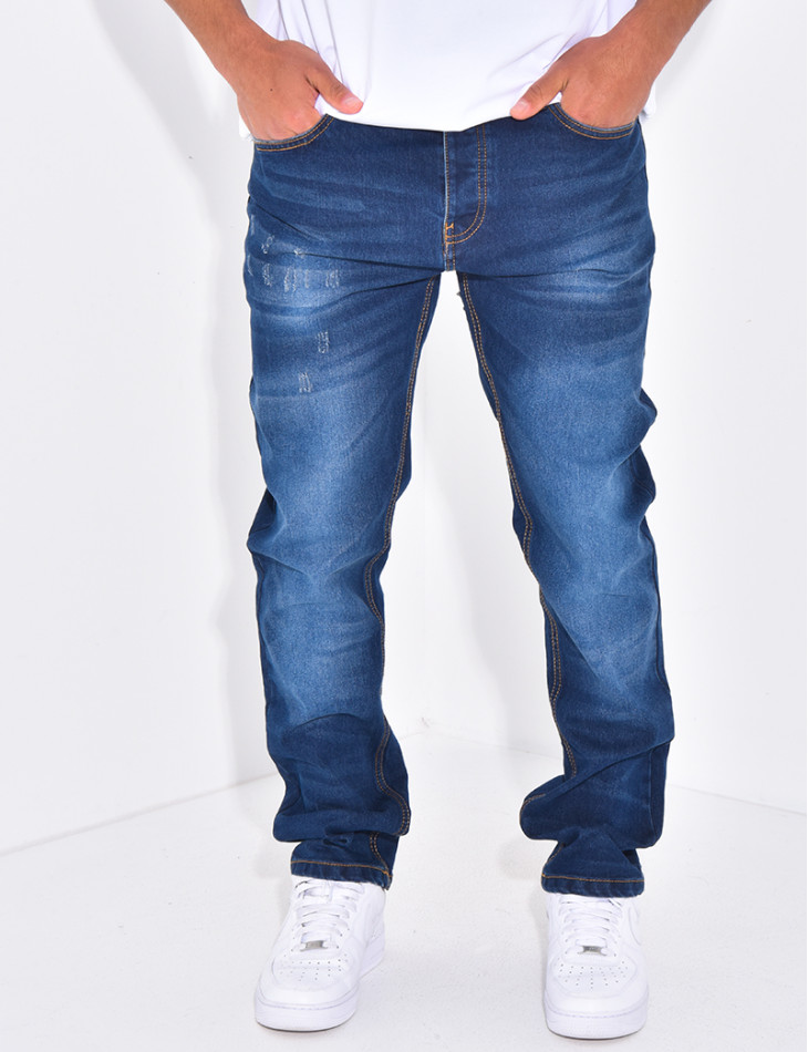 Jeans coupe droite