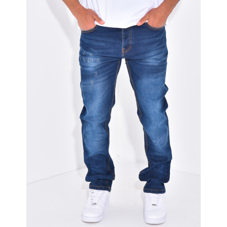 Jeans coupe droite