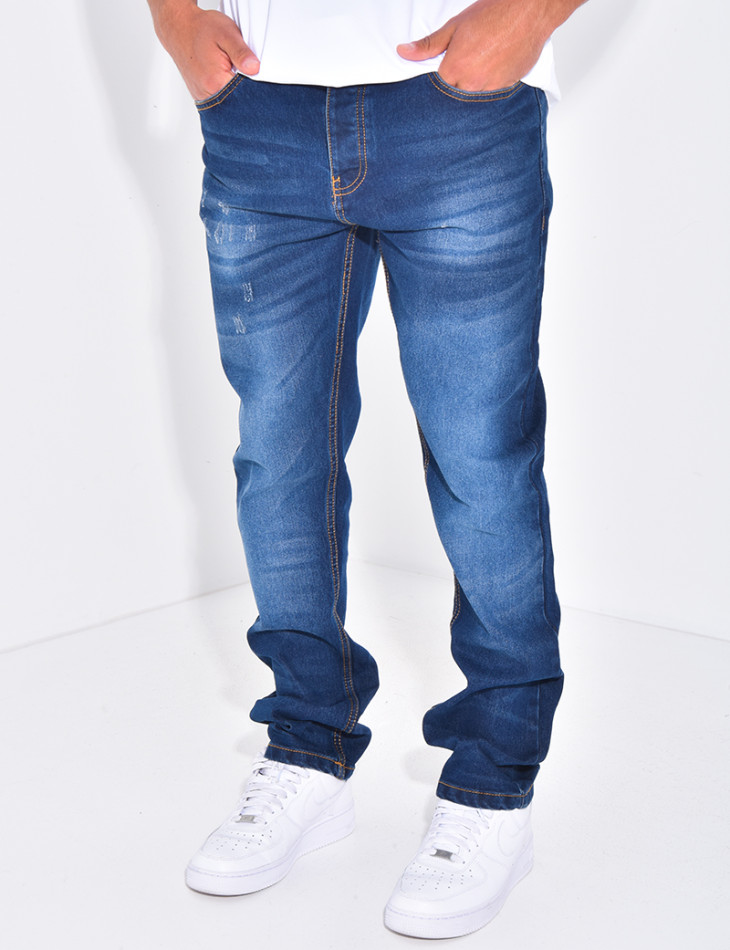 Jeans coupe droite