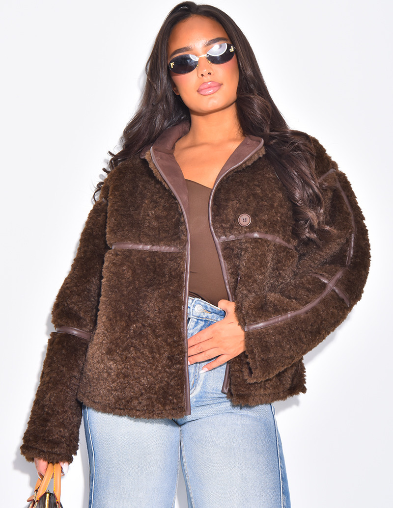 Oversize-Jacke aus...