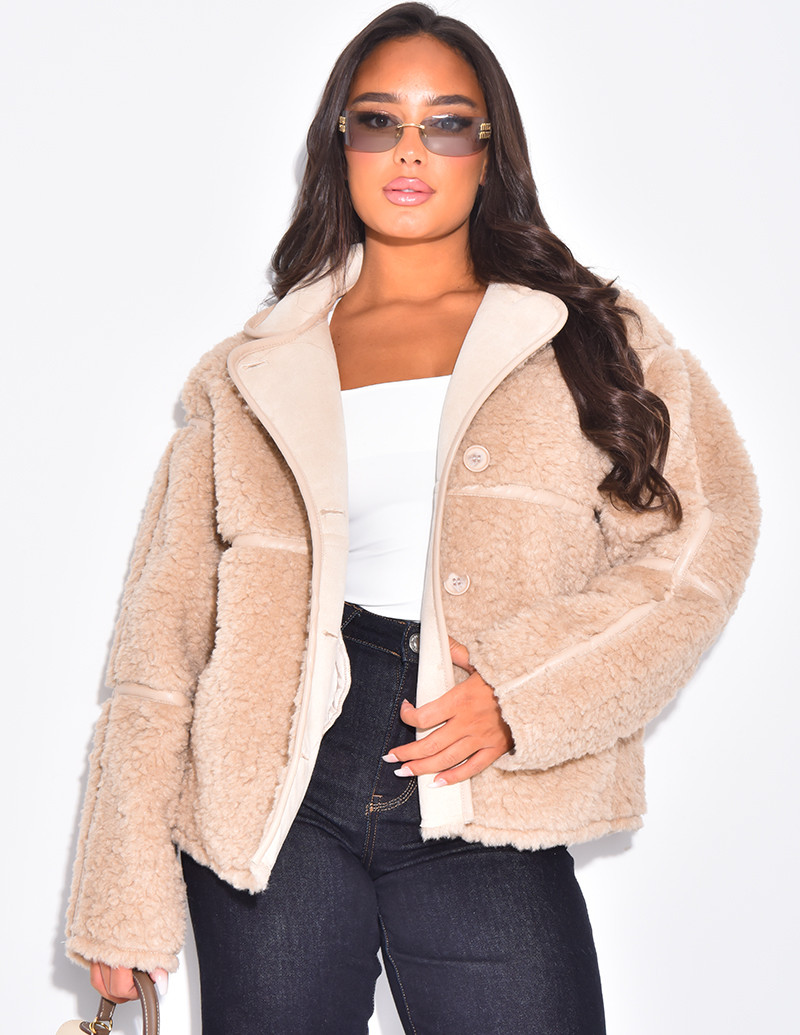 Oversize-Jacke aus...