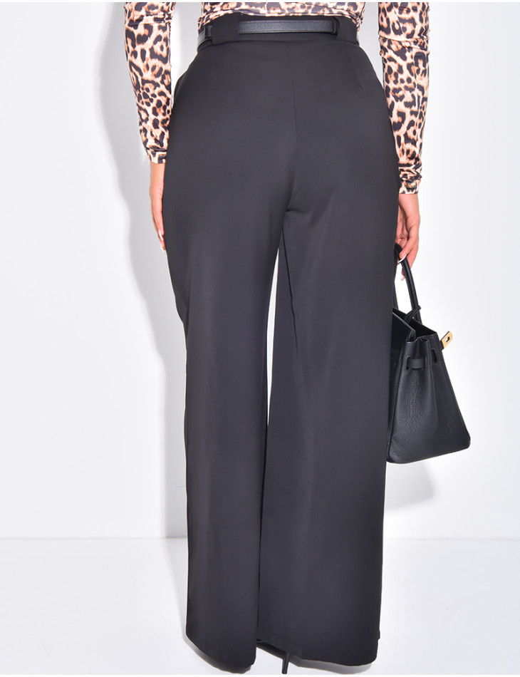 Weit geschnittene Anzughose