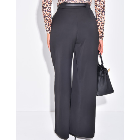 Weit geschnittene Anzughose