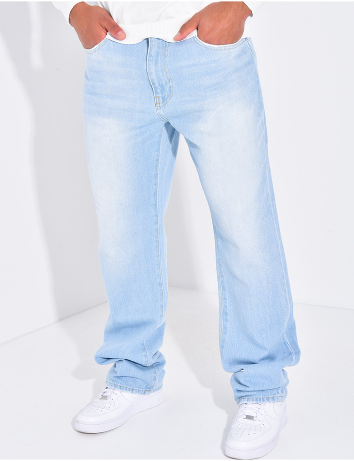 Jeans coupe droite