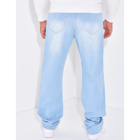 Jeans coupe droite