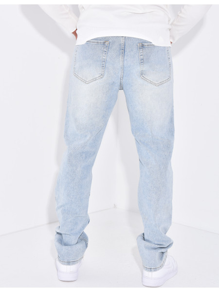 Stretch-Jeans mit regulärer Passform