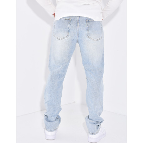 Stretch-Jeans mit regulärer Passform