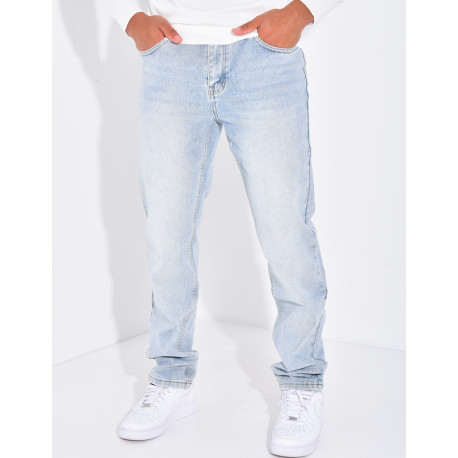 Stretch-Jeans mit regulärer Passform