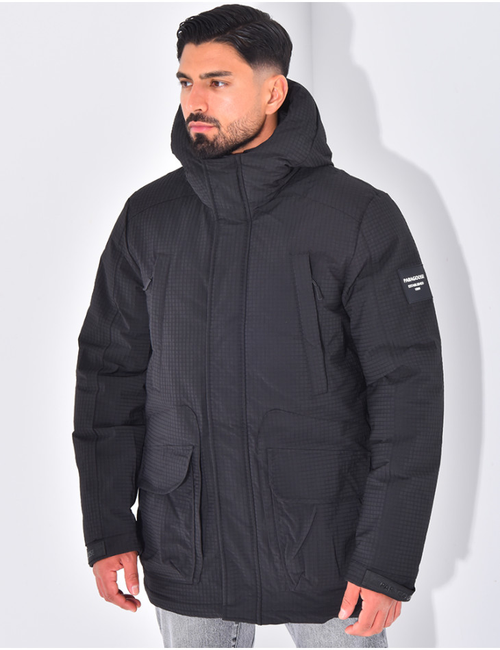 Parka texturée