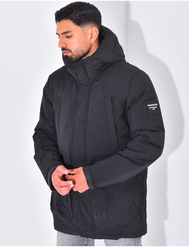 Parka texturée