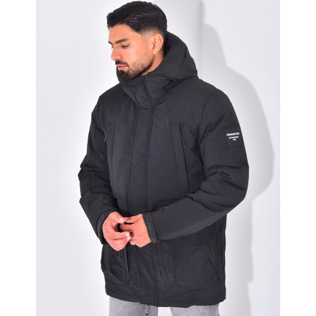 Parka texturée