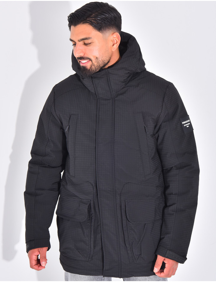 Parka texturée