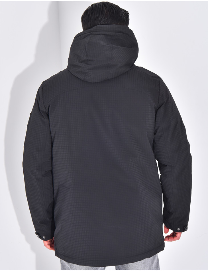 Parka texturée