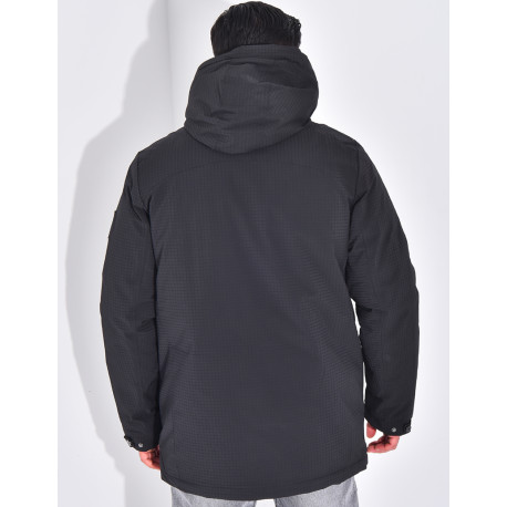 Parka texturée