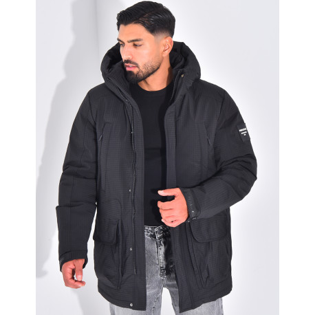 Parka texturée