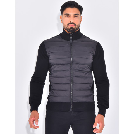 Veste bi-matière