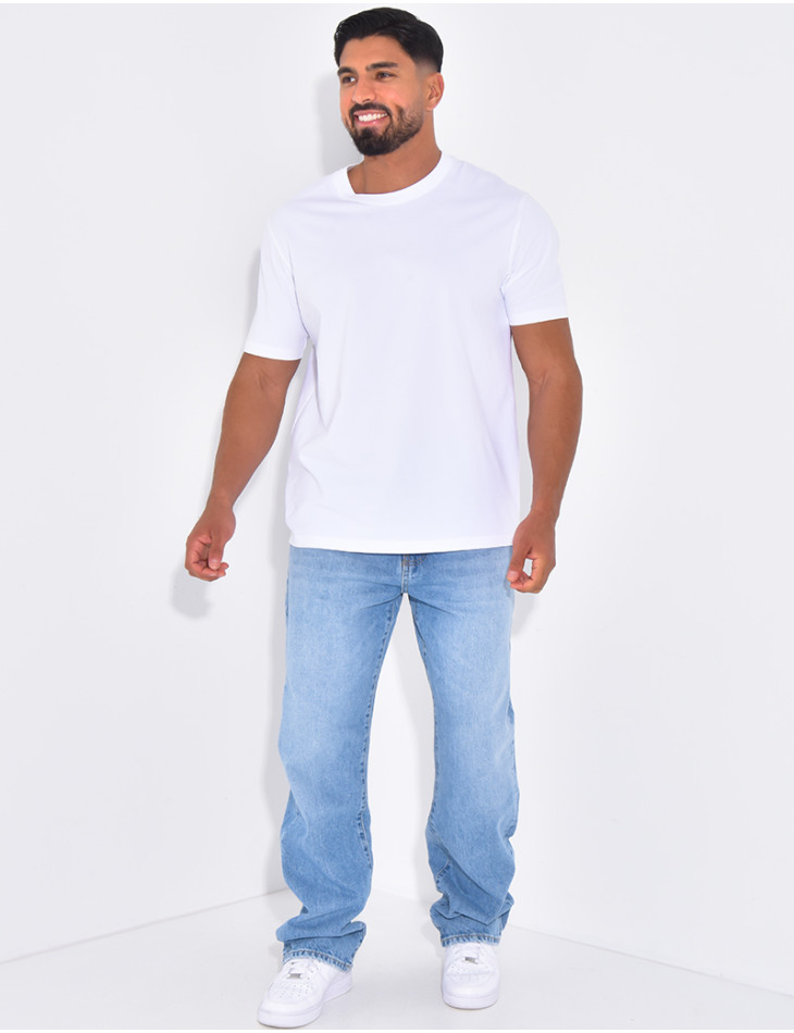 Jeans coupe droite