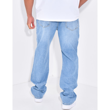 Jeans coupe droite